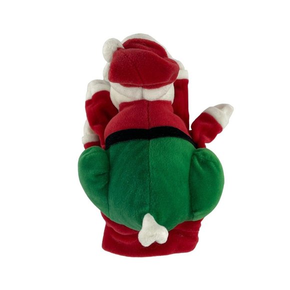 Plush Creations Polar Bear Hand Puppet Christmas Santa Costume Stuffed Toy - Picture 3 of 6